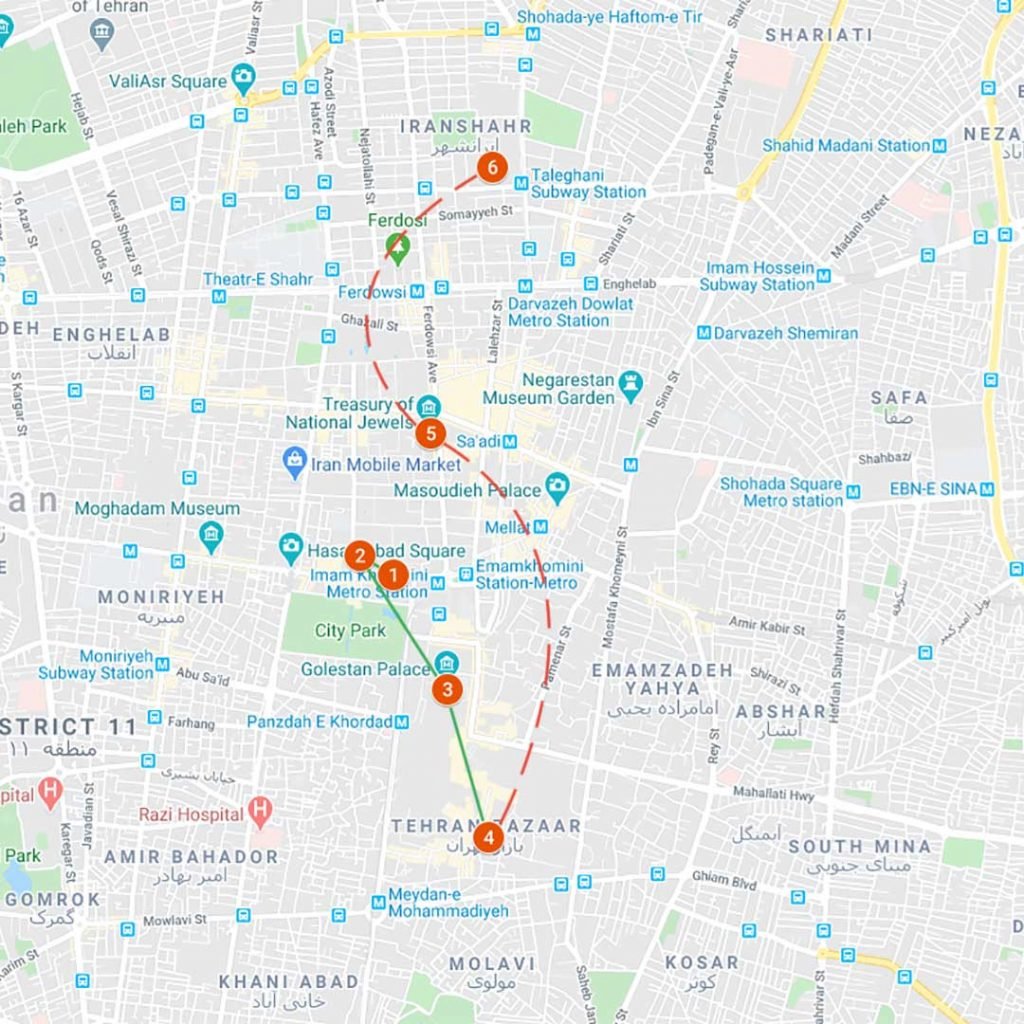 CT11 : Tehran City Tour 1