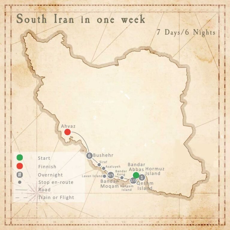 ST7 : South Iran in one week | Iran Tour and Travel with IranianTours