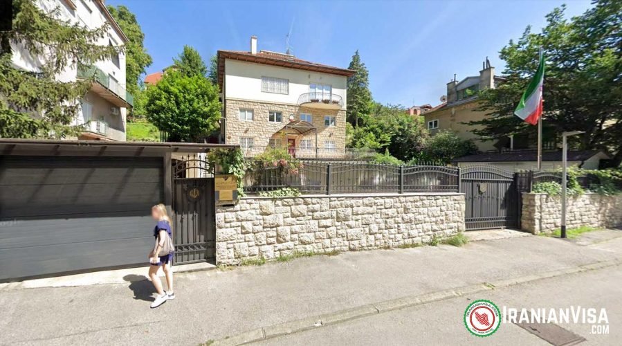 Croatia-Zagreb Iran Consulate in Zagreb